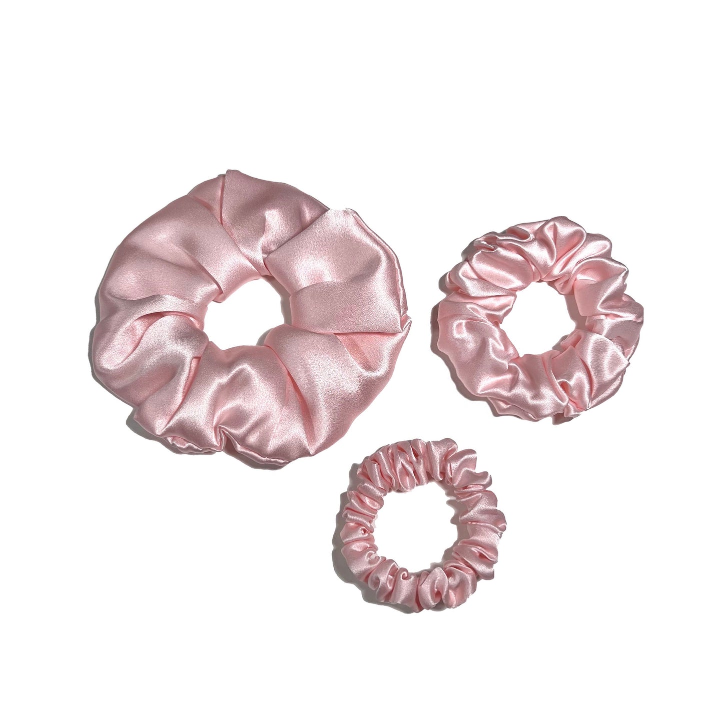 Petal Pink Scrunchies