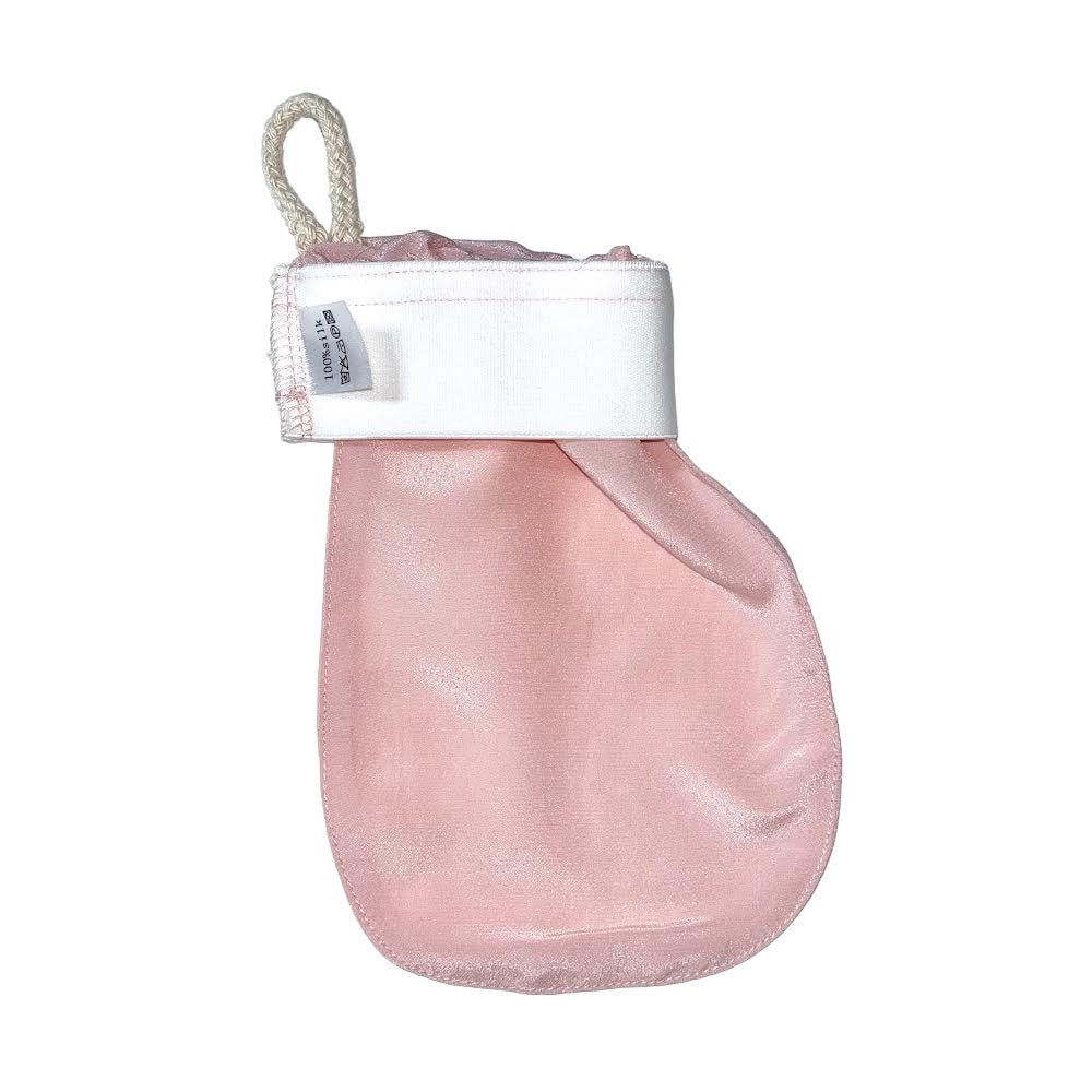 Petal Pink Exfoliating Glove