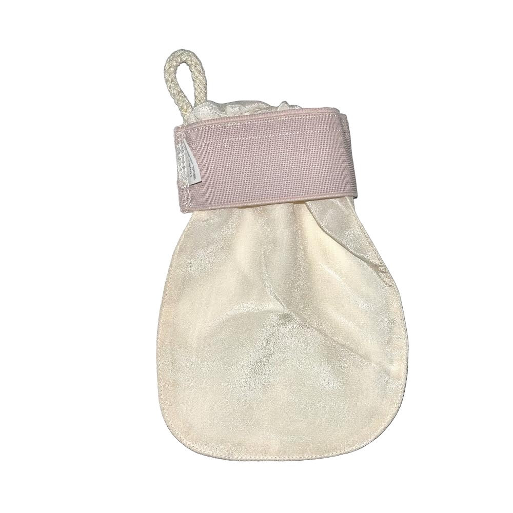 Creamy Beige Exfoliating Glove