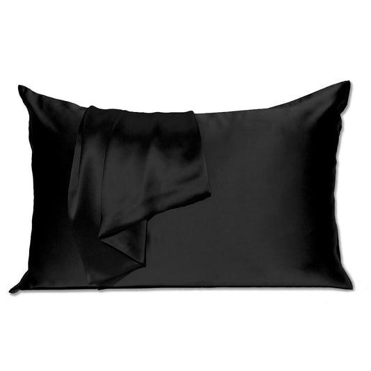 Ebony Black Pillow Case