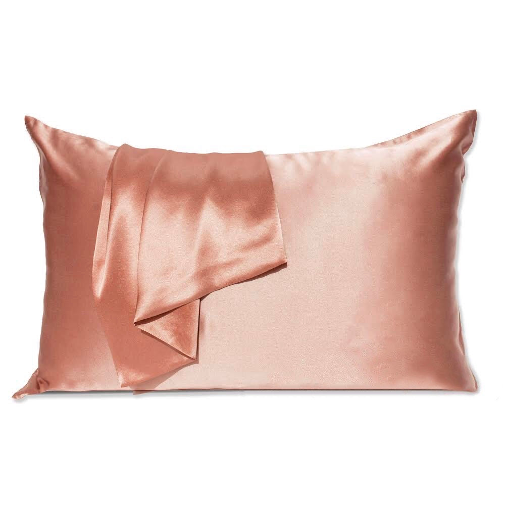 Shiny Peach Pillow Case