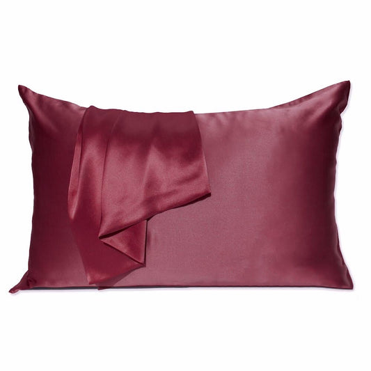 Wine Red Pillow Case